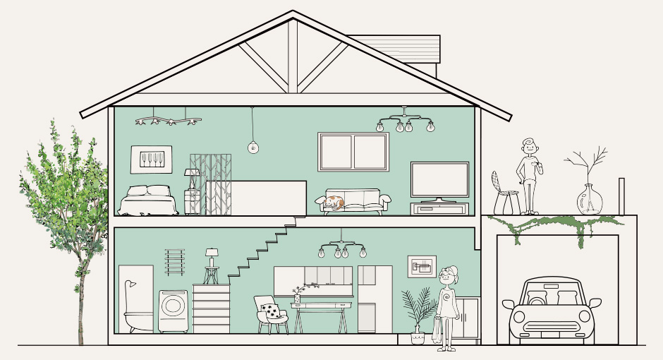 住まいのリフォームメニュー